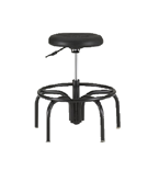 Bariatric Stool with urethane Seat Industrial Stool with Five Leg Tubular Base with Footring
