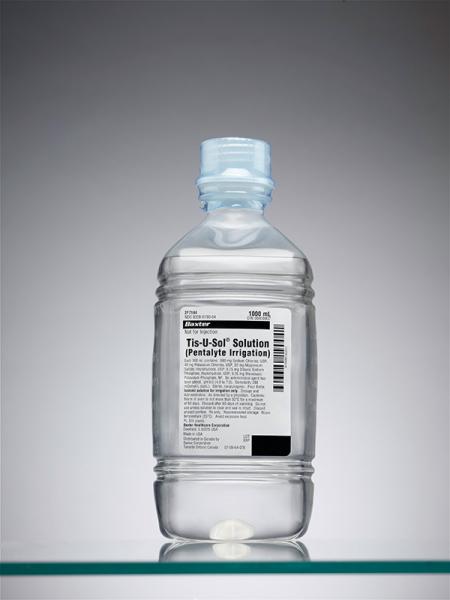 Baxter™ TIS-U-SOL Solution (Pentalyte Irrigation), 1000 mL Plastic Pour Bottle