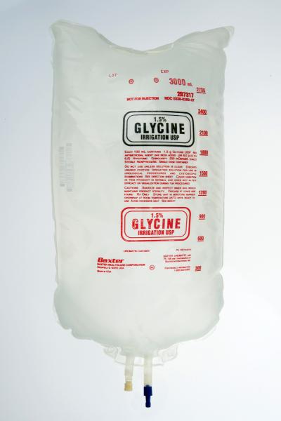 Baxter™ 1.5% Glycine Irrigation, USP, 3000 mL UROMATIC Container