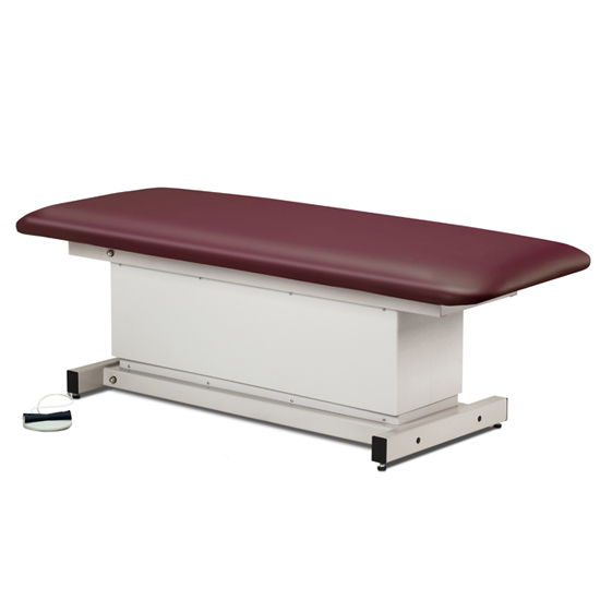 Shrouded Base Power XL Table with One Piece Top