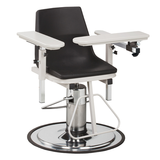 H Series, E-Z-Clean, Blood Drawing Chair with ClintonClean™ Arms