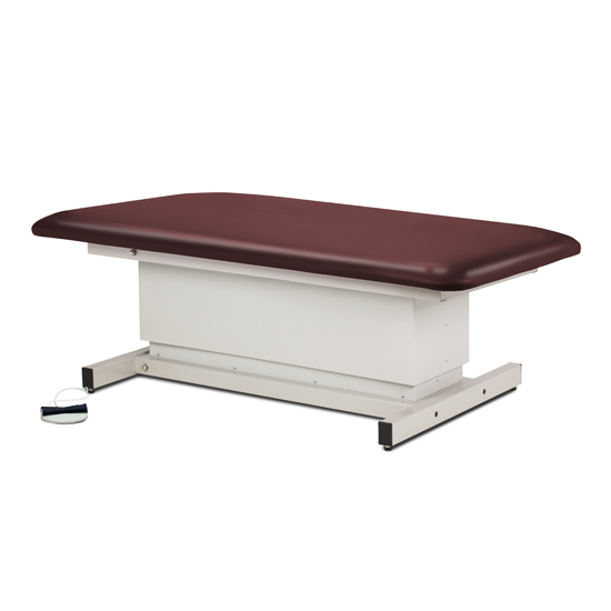 Shrouded, Extra Wide, Bariatric, Straight Top Power Table