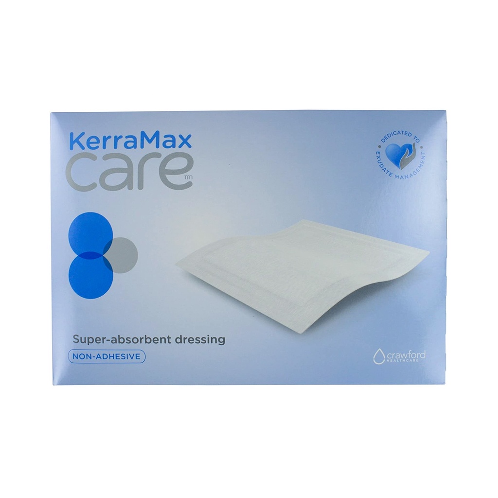 3M Kerramax Care S-A Dressing, Gentle Border, 8x8" 10ct