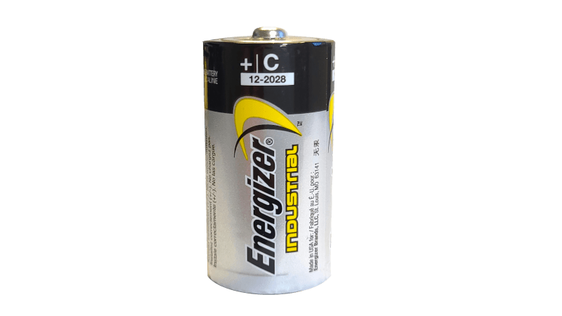 Energizer Battery, Inc. Battery, C, Alkaline, Industrial, 12/pk, 6pk/cs