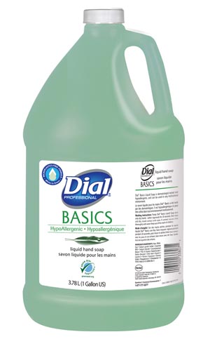 Dial Corporation DialPro Basics Hand Soap, Liquid, 1 Gallon, 4/cs