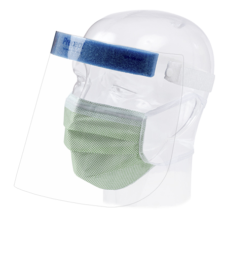 Aspen Surgical Face Shield, 3/4 Length, 50/cs