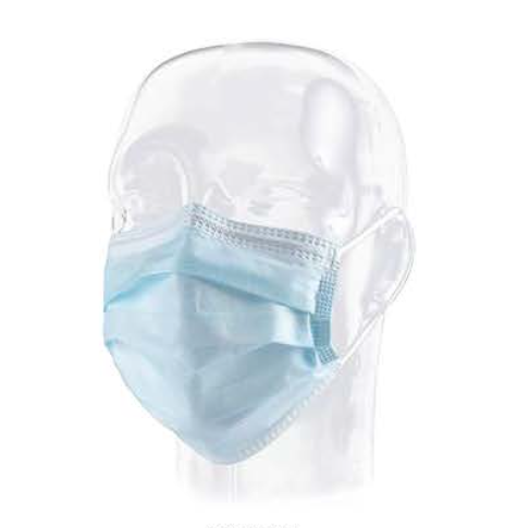 Aspen Surgical Mask, Isolation, Blue, 500/cs