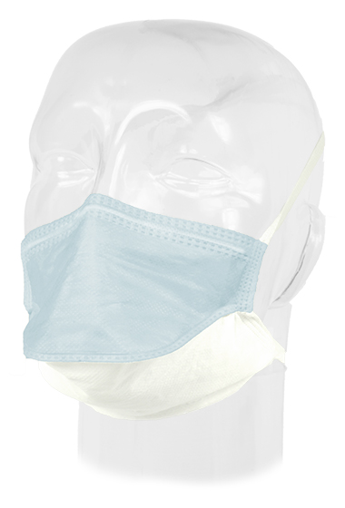 Aspen Surgical Mask, Surgical, Lite Pouch, Blue, 300/cs