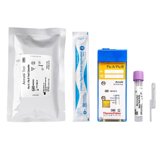 Mesa Biotech, Inc. Accula Flu A-B Test Kit 25 tests, 25/cs