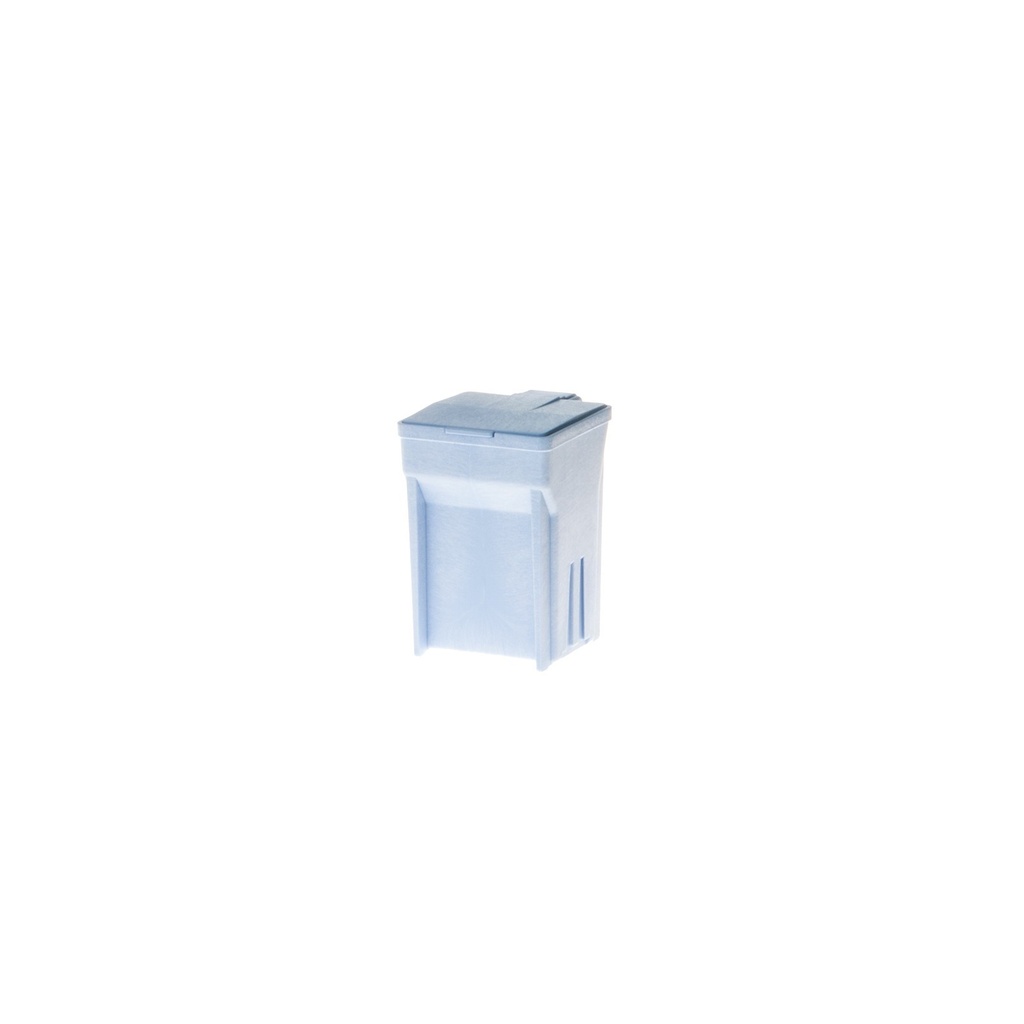 Simport Scientific Slide Staining Jar, 2.5" x 3" x 3 5/8", Blue, 6/cs