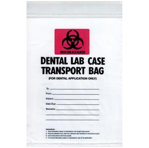 Dukal Corporation Lab Transport Bags, 6-3/4" x 10", 100/bx, 10 bx/cs