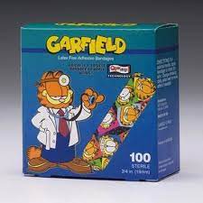 ASO, LLC Garfield Adhesive Bandages, 3/4x3", 100/bx, 12bx/cs