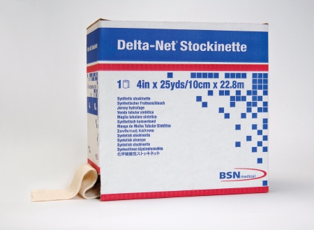 BSN Medical/Jobst Delta-Net Stockinette, Synthetic, 4" X 25 yd, 2 ea/cs