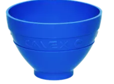Dukal Corporation Cavex Mixing Bowl, Blue, 1/ea