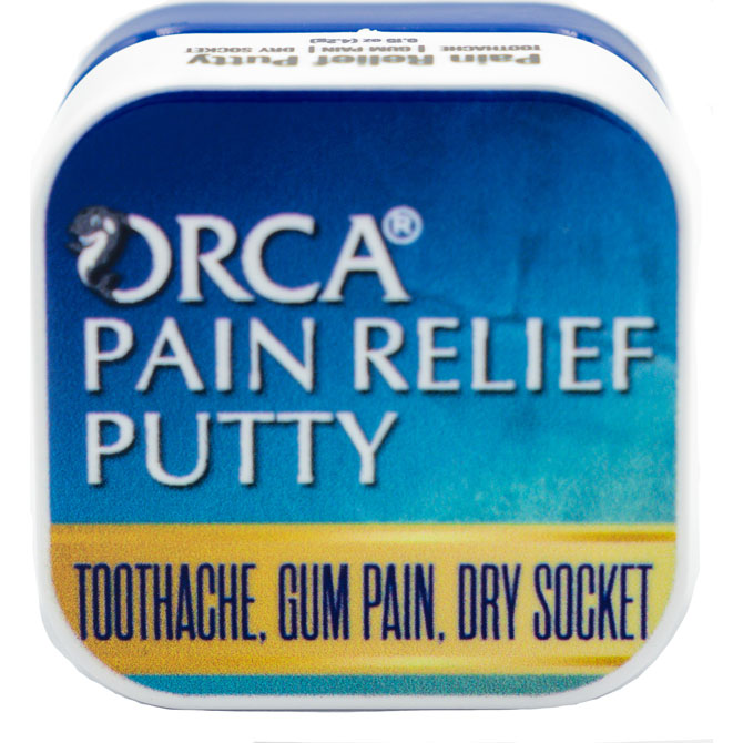 ORCA Products, LLC ORCA Pain Relief Putty, 6pk/bx, 8bx/cs 