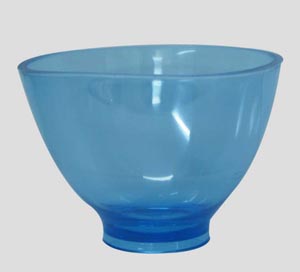 Palmero Flexi-Bowl, Large (4-½” x 3"), Blue, 600cc Volume