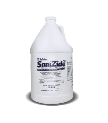 Safetec of America SaniZide Plus, 1 Gallon Bottle, 4/cs