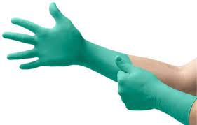 Ansell DermaShield™ Neoprene Glove, Sterile, Size 7, 50 pr/bg, 4 bg/cs