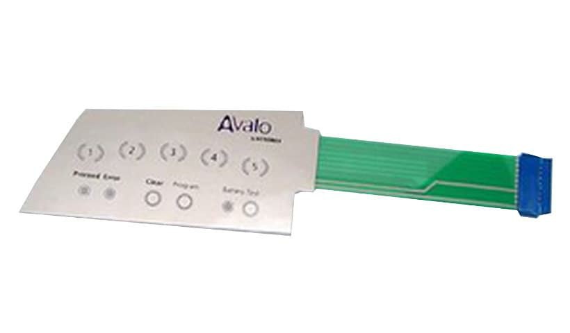 Capsa Avalo Flat Switch Keypad with Gasket for Medication Cart