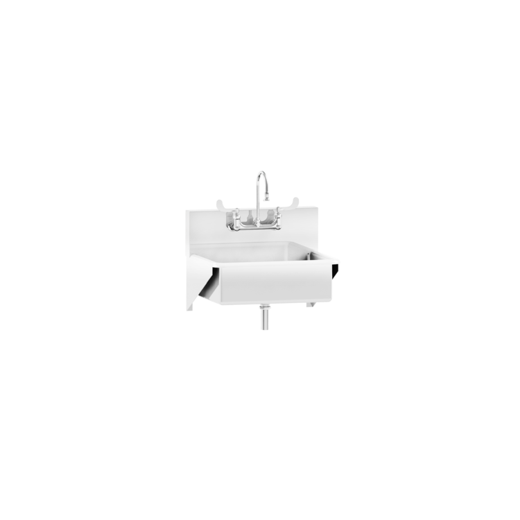Blickman Industries Windsor Scrub Sink, (1) Place, Elbow Action Control