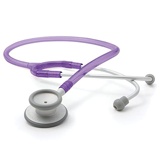 American Diagnostic Corporation Stethoscope, Frosted Purple