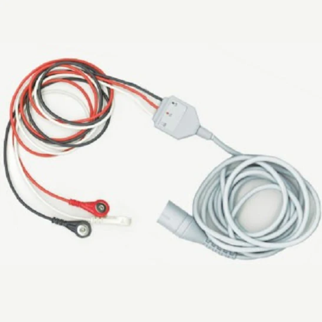 Cardinal Health Cable 6-Pin, 3-Lead One-Piece, 2355-36S, 10/cs