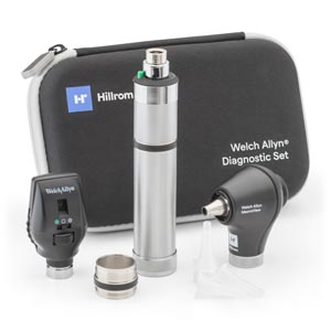 Hillrom Diagnostic Set, MacroView Otoscope, 117 LED, C & Ni-Cadmium
