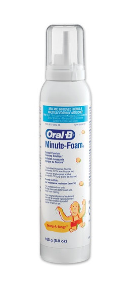 Young Dental Manufacturing ORAL-B® Minute-Foam® Orang-a-tangy®, 5.8oz