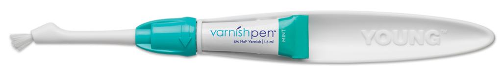 Young Dental Manufacturing Young™ Varnish Pen, 1.5mL, 5% NaF, Mint, 45/bx