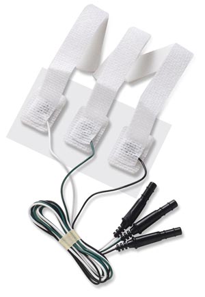 Cardinal Health ECG Electrode, Neonatal Limb Band, Cloth, Pre-Wired, L36-LB