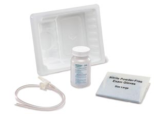 Cardinal Health Suction Catheter Tray, Sterile Water, 14FR, Drape, 24 tray/cs