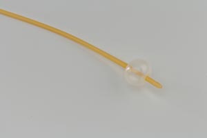 Cardinal Health Foley Catheter, Latex, 5cc Balloon, 2-Way, 12FR, 16½"L, 12/ctn