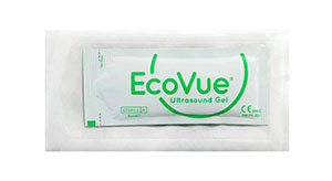 HR Pharmaceuticals EcoVue® Ultrasound Gel, 20g Packet, Sterile SafeWrap™, 48/bx