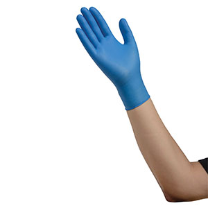 Cardinal Health Glove, Nitrile Exam, Stretch, Powder-Free (PF), X-Small, 150/bx