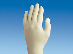 Cardinal Health Glove, Cleanroom, Powder-Free (PF), Latex, Small, 100/bg, 10 bg/cs