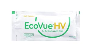 HR Pharmaceuticals EcoVue® High-Viscosity Ultrasound Gel, 20g Packet, Sterile, 4bx/cs