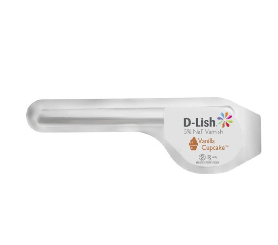 Young Dental Manufacturing Young™ D-Lish®, 5% Sodium Fluoride Varnish, Vanilla Cupcake