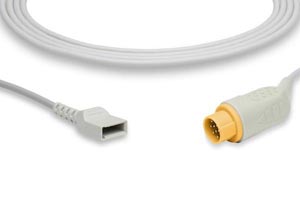 Cables and Sensors IBP Adapter Cable Utah Connector, Kontron Compatible w/ OEM: 650-230