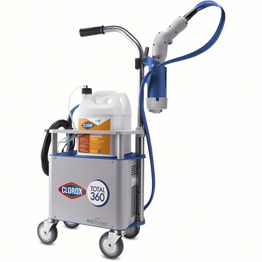 Clorox Sales Company CloroxPro™ Total 360® Electrostatic Sprayer, Cart, 1/bx (6 bx/plt)
