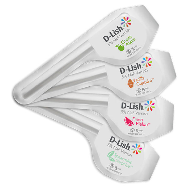 Young Dental Manufacturing "Young™ D-Lish®, 5% Sodium Fluoride Varnish, Assorted, 200/bx