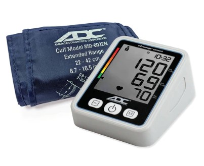 American Diagnostic Corporation Automatic, Soft Wide Range, Adult, Navy, Latex Free (LF)