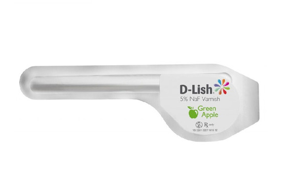 Young Dental Manufacturing Young™ D-Lish®, 5% Sodium Fluoride Varnish, Green Apple, 200/bx