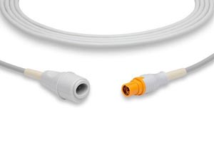 Cables and Sensors IBP Adapter Cable Edwards Connector, Draeger Compatible w/ OEM: MS22147