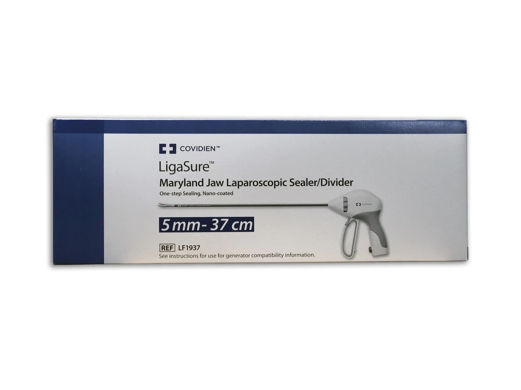 Medtronic/Minimally Invasive Therapies Group Laparoscopic Sealer/Divider, 37cm, Curved Jaw
