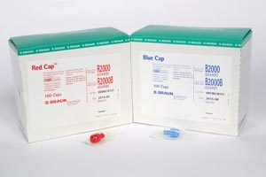 B Braun Medical, Inc. Blue Cap™ Luer Cap, Dual Function, Male & Female End