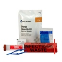 First Aid Only Sharps Disposable Clean Up Kit