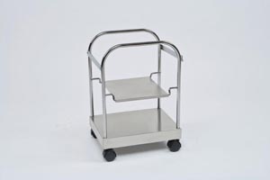 Cardinal Health Accessories: Cart for 7 & 10 Gal Sharps Container, 4 Casters