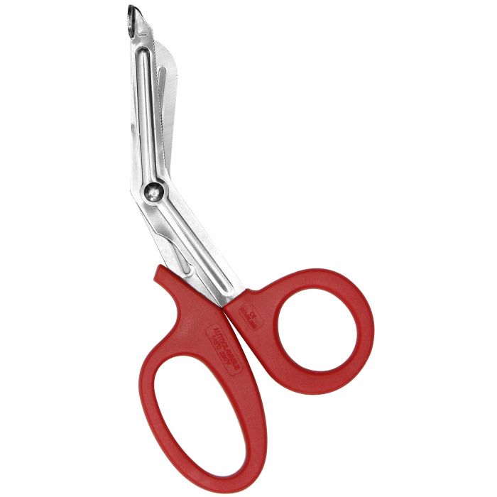 First Aid Only 7 inch Stainless Steel Bandage Shear, Red