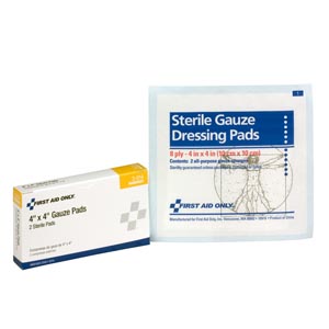 Hygenic/Theraband Sterile Gauze Pads, 4"x4", 2/bx