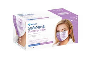Medicom, Inc. Earloop Mask, ASTM Level 3, Lavender